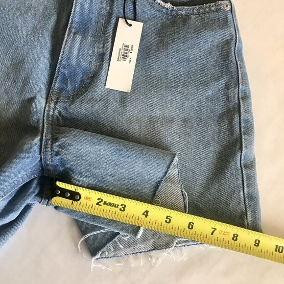 Glassons Super High Rise 80s Mom Denim Shorts Size 6‎ - Picture 7 of 8